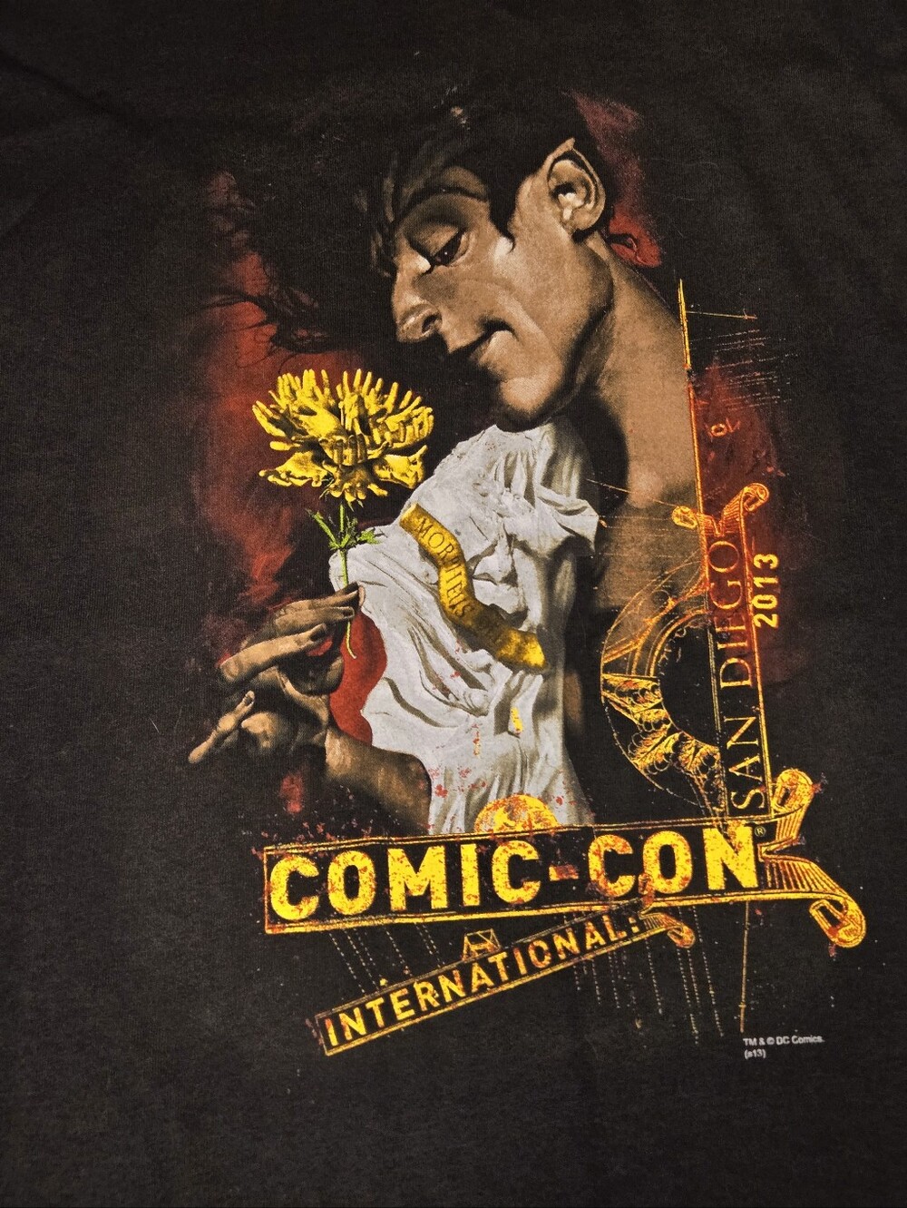 2013 Comic Con Graphic Tee - SDCC - DC Comics - The Sandman - Size XL